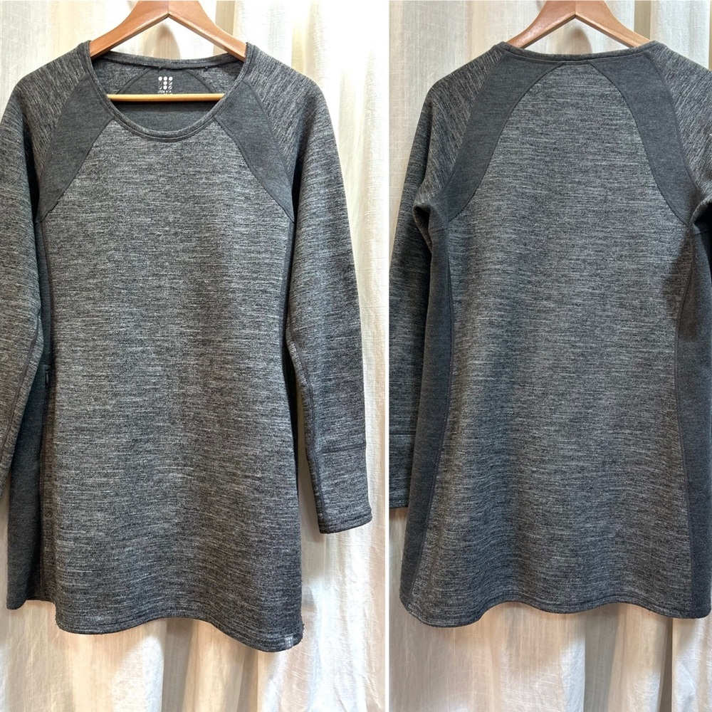 Title nine grey tunic dress hiking dress size large